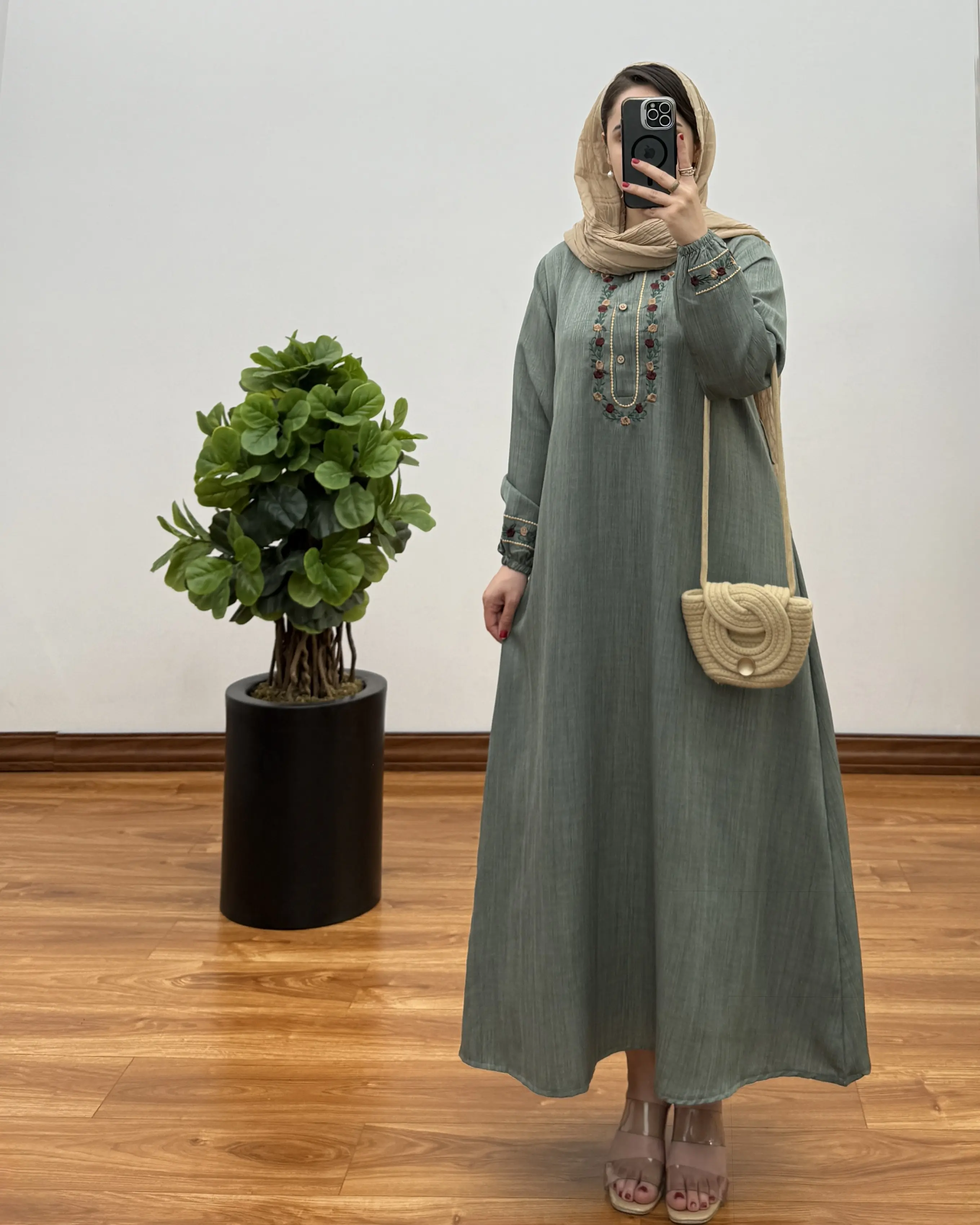 کفتان زنانه بلند مدل آیدا